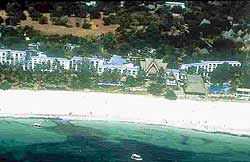 Jadini Beach Hotel on Kenya's south coast.