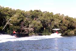 Some watersports at Mida Creek.