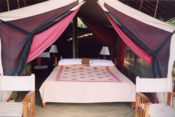 Kulalu Camp tent.